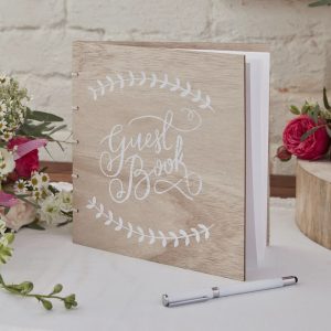 Rustic Wedding Guest Book