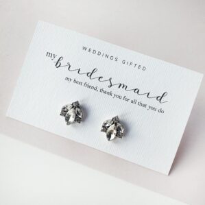 Annabelle bridesmaid earrings
