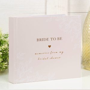 bridal shower picture album