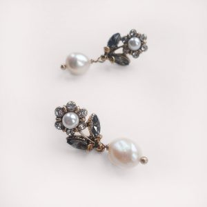 Pearl Wedding Drop Earrings