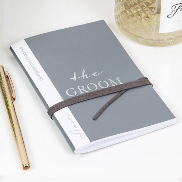 groom speech notebook